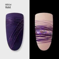 Gel pentru desen PNB WebGel Violet 5ml imaginea #2 — magazin online Desire.md