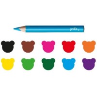 Creioane colorate Carioca Baby 2+ (42819) imaginea #2 — magazin online Desire.md