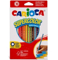 Creioane colorate Carioca Supercolor 18colors (43392)