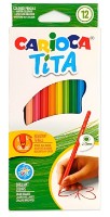 Creioane colorate Carioca Tita (53206) 12pcs