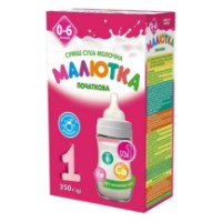 Lapte praf Малютка 1 0-6m 350g