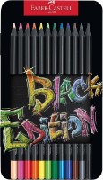 Creioane colorate Faber-Castell Black Edition 116413 12pcs