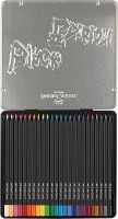Creioane colorate Faber-Castell Black Edition 116425 24pcs imaginea #2 — magazin online Desire.md