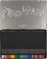 Creioane colorate Faber-Castell Black Edition 116437 36pcs imaginea #2 — magazin online Desire.md