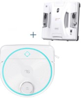 Robot de aspirare + robot pentru curățarea ferestrelor Hobot Legee D8 + S7 Pro