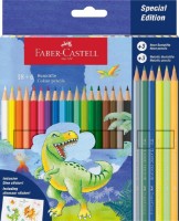 Creioane colorate Faber-Castell Classic Colour Dino 111222 24pcs