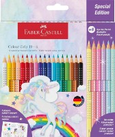 Creioane colorate Faber-Castell Colour Grip Unicorn 201543 24pcs