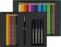 Creioane colorate Faber-Castell Dürer & Pitt 217553 37pcs imaginea #2 — magazin online Desire.md