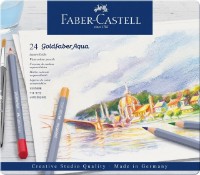 Creioane colorate Faber-Castell Goldfaber Aqua 114624 24pcs