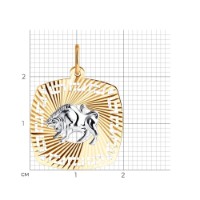 Подвеска SOLOVOV JEWELRY 031635 фото №2 — интернет-магазин Desire.md