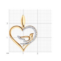 Подвеска SOLOVOV JEWELRY 034790 фото №3 — интернет-магазин Desire.md