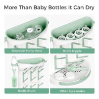 Set îngrijire biberoane Momcozy Large 18pcs (DK001-GE00NB-A) imaginea #2 — magazin online Desire.md