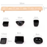 Farfurie pentru gustări EH 50x8cm (51383) imaginea #2 — magazin online Desire.md