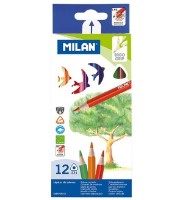 Creioane colorate Milan 12colors (728312)