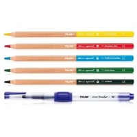 Creioane colorate Milan 5colors+brush (BWM10401)