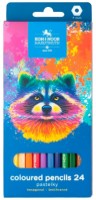 Creioane colorate Koh-I-Noor Racoon 24 Colors