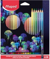 Creioane colorate Maped Deepsea Paradise 24colors (831705)