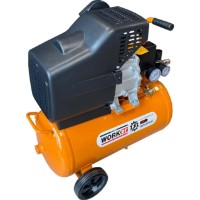 Компрессор TechnoWorker 24L 1.5kW/2CP (VOR56553) фото №3 — интернет-магазин Desire.md