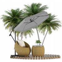 Umbrelă de gradină GardenLine GAO5316 Grey imaginea #4 — magazin online Desire.md