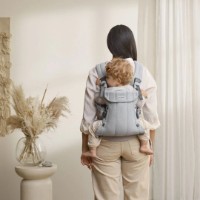 Marsupiu pentru copii BabyBjorn Harmony Light Gray )088029E1) imaginea #9 — magazin online Desire.md