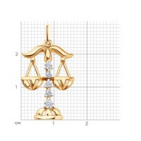 Подвеска SOLOVOV JEWELRY 035129 фото №3 — интернет-магазин Desire.md