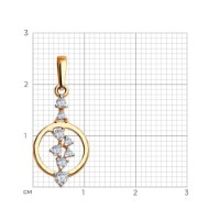Подвеска SOLOVOV JEWELRY 035647 фото №2 — интернет-магазин Desire.md