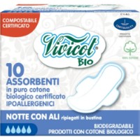 Прокладки Тампоны Vivicot Organic Night 10pcs