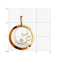 Pandantiv SOLOVOV JEWELRY 036651 imaginea #2 — magazin online Desire.md