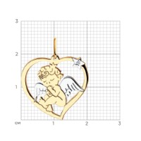 Pandantiv SOLOVOV JEWELRY 51-130-00816-1 imaginea #2 — magazin online Desire.md