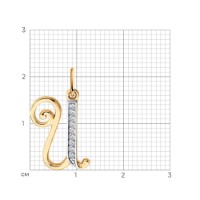 Pandantiv SOLOVOV JEWELRY 51-130-02893-1 imaginea #3 — magazin online Desire.md