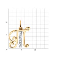 Pandantiv SOLOVOV JEWELRY 51-130-02896-1 imaginea #2 — magazin online Desire.md