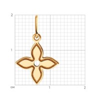 Pandantiv SOLOVOV JEWELRY 51-130-02976-1 imaginea #4 — magazin online Desire.md