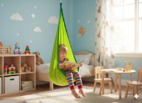 Fotoliu suspendat GardenLine HAM5271 Green imaginea #2 — magazin online Desire.md