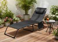 Şezlong GardenLine LEZ2777 Black imaginea #6 — magazin online Desire.md