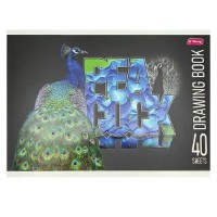 Album pentru desen New World Peacock 40p 70g/m (911-40-70UT)