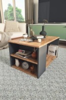 Măsuţă cafea Bofigo 22-50-28 Pine/Antracit imaginea #2 — magazin online Desire.md