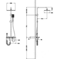 Set pentru duș iSink S2 Negru Mat (1305984) imaginea #4 — magazin online Desire.md