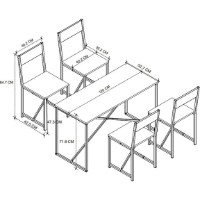 Set mobilă pentru bucătărie Bofigo 34-04-02 Pine imaginea #3 — magazin online Desire.md