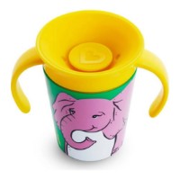 Cana cu pai Munchkin Miracle Wildlove Elefant 180ml (MUN0118ele) imaginea #2 — magazin online Desire.md