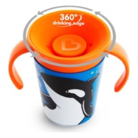 Cana cu pai Munchkin Miracle Wildlove Orca 180ml (MUN0114orc) imaginea #2 — magazin online Desire.md