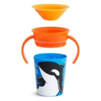 Cana cu pai Munchkin Miracle Wildlove Orca 180ml (MUN0114orc) imaginea #3 — magazin online Desire.md