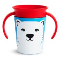 Cana cu pai Munchkin Miracle Wildlove: Polar Bear 180ml (MUN0115pol)