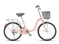 Bicicletă copii New World Raccoon Kids 22 Pink (TN24R78)