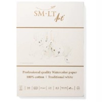 Album pentru desen SMLT Watercolor Pad A5 400g/m2 (5AS-10(400)/PRO/FSC)