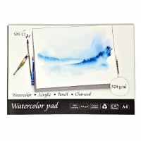 Album pentru desen SMLT Watercolor Pad А4 320 g/m2 (AS-10(320))