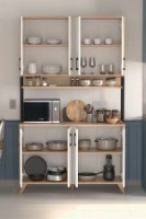 Bufet Bofigo 12-88-41 Sapphire Oak/White imaginea #4 — magazin online Desire.md