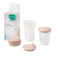 Ёмкость для хранения молока BabyOno Beige 4pcs (1028/01) фото №3 — интернет-магазин Desire.md