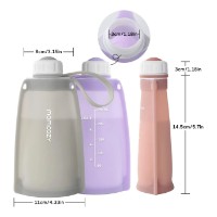 Ёмкость для хранения молока Momcozy Red 5pcs (MS013-IR00NB-A) фото №2 — интернет-магазин Desire.md