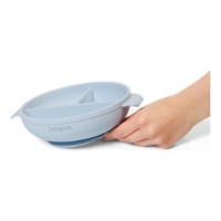 Bol cu ventuză și capac BabyOno Light Blue (1661/01) imaginea #3 — magazin online Desire.md