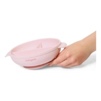 Bol cu ventuză și capac BabyOno Pink (1661/02) imaginea #3 — magazin online Desire.md